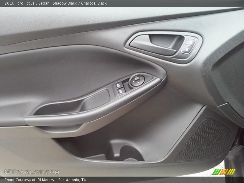 Shadow Black / Charcoal Black 2016 Ford Focus S Sedan