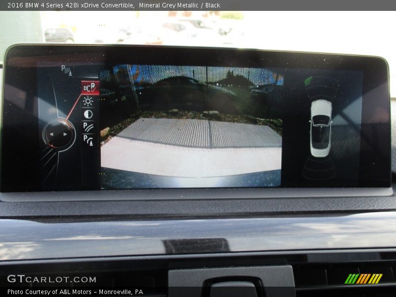 Mineral Grey Metallic / Black 2016 BMW 4 Series 428i xDrive Convertible
