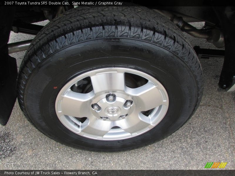 Slate Metallic / Graphite Gray 2007 Toyota Tundra SR5 Double Cab