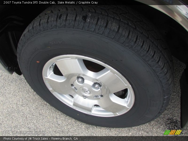 Slate Metallic / Graphite Gray 2007 Toyota Tundra SR5 Double Cab