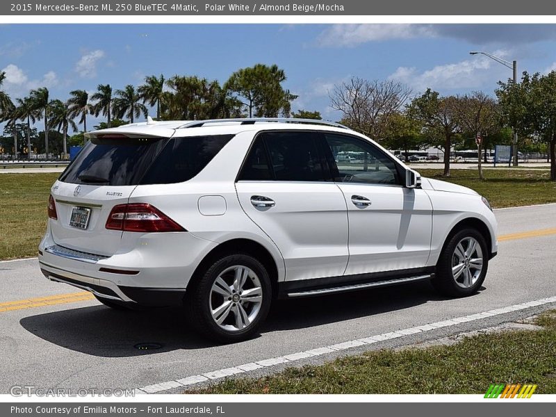 Polar White / Almond Beige/Mocha 2015 Mercedes-Benz ML 250 BlueTEC 4Matic