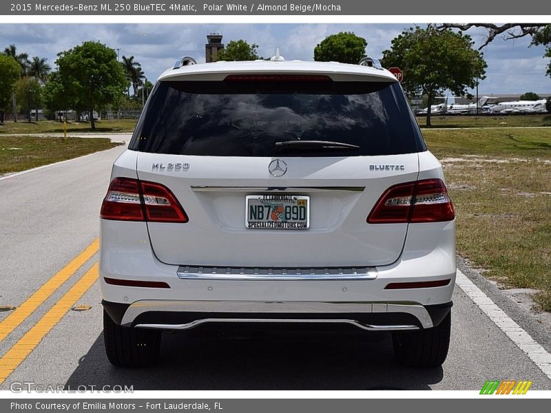 Polar White / Almond Beige/Mocha 2015 Mercedes-Benz ML 250 BlueTEC 4Matic