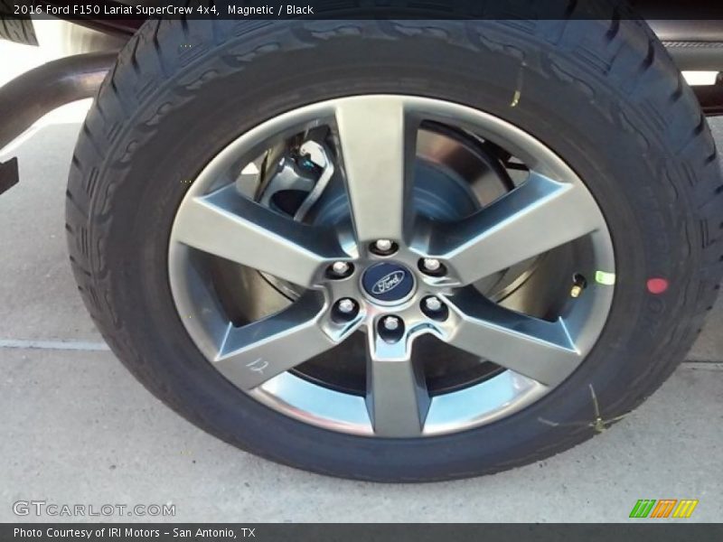 Magnetic / Black 2016 Ford F150 Lariat SuperCrew 4x4