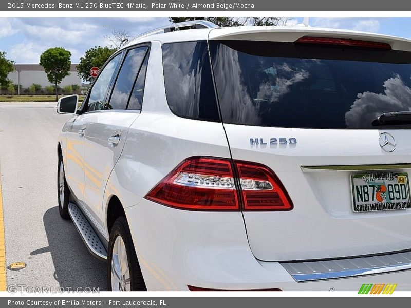 Polar White / Almond Beige/Mocha 2015 Mercedes-Benz ML 250 BlueTEC 4Matic