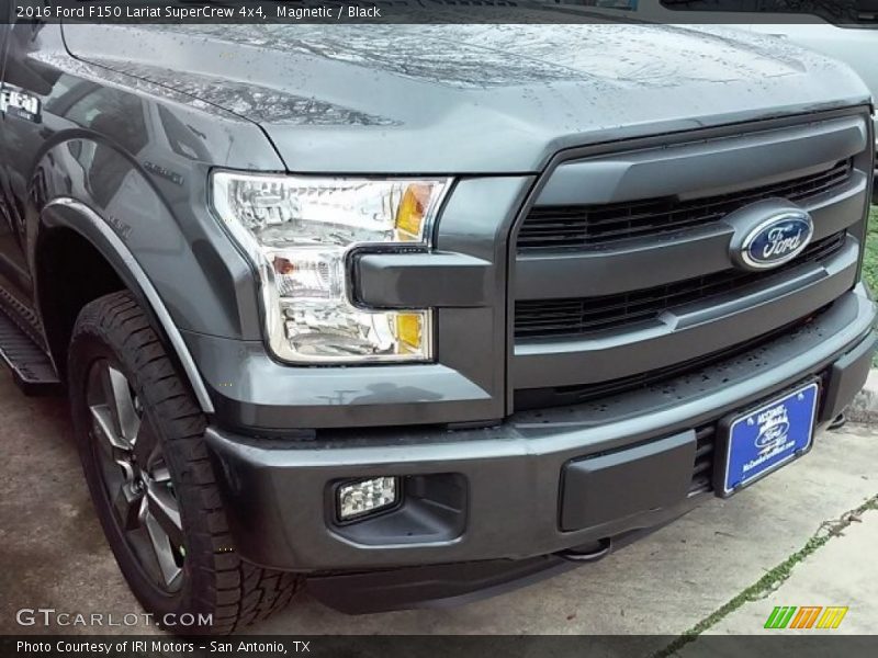 Magnetic / Black 2016 Ford F150 Lariat SuperCrew 4x4
