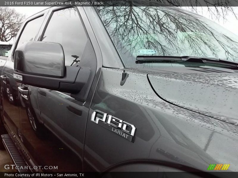 Magnetic / Black 2016 Ford F150 Lariat SuperCrew 4x4