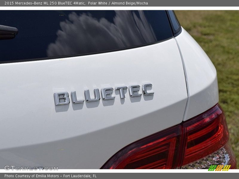 Polar White / Almond Beige/Mocha 2015 Mercedes-Benz ML 250 BlueTEC 4Matic