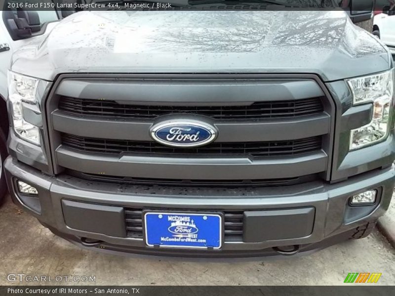 Magnetic / Black 2016 Ford F150 Lariat SuperCrew 4x4