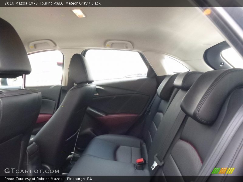 Meteor Gray / Black 2016 Mazda CX-3 Touring AWD