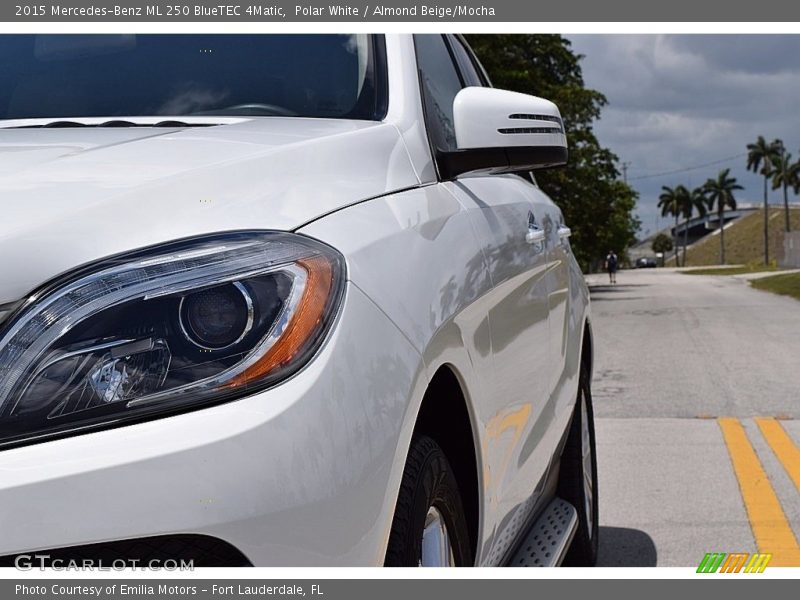 Polar White / Almond Beige/Mocha 2015 Mercedes-Benz ML 250 BlueTEC 4Matic