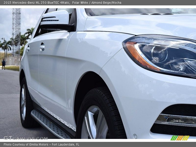 Polar White / Almond Beige/Mocha 2015 Mercedes-Benz ML 250 BlueTEC 4Matic