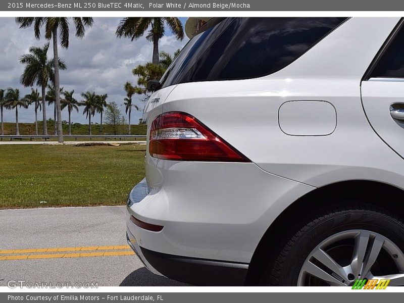 Polar White / Almond Beige/Mocha 2015 Mercedes-Benz ML 250 BlueTEC 4Matic