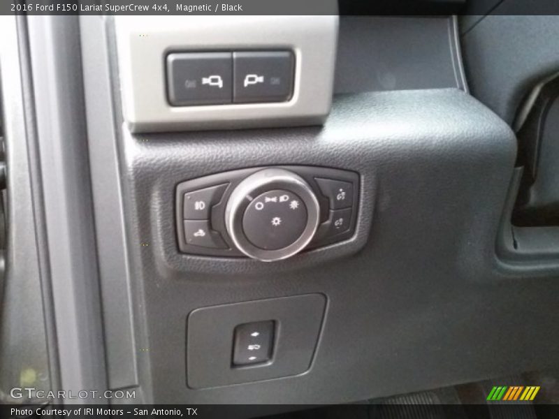 Magnetic / Black 2016 Ford F150 Lariat SuperCrew 4x4