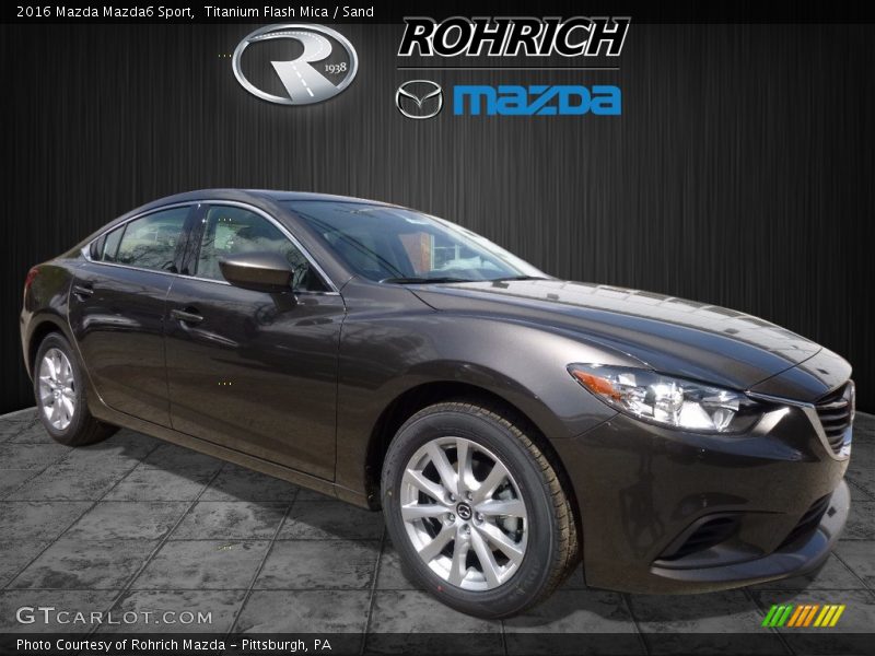 Titanium Flash Mica / Sand 2016 Mazda Mazda6 Sport