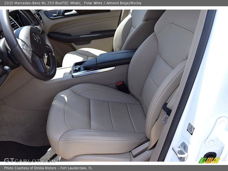 Polar White / Almond Beige/Mocha 2015 Mercedes-Benz ML 250 BlueTEC 4Matic