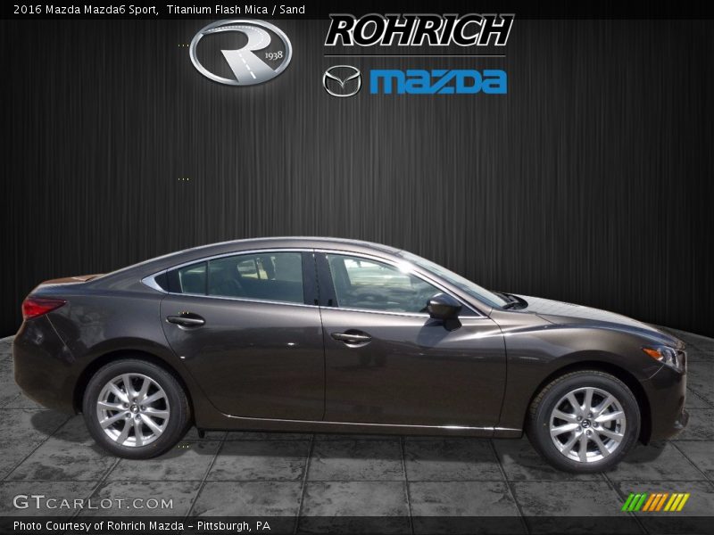 Titanium Flash Mica / Sand 2016 Mazda Mazda6 Sport