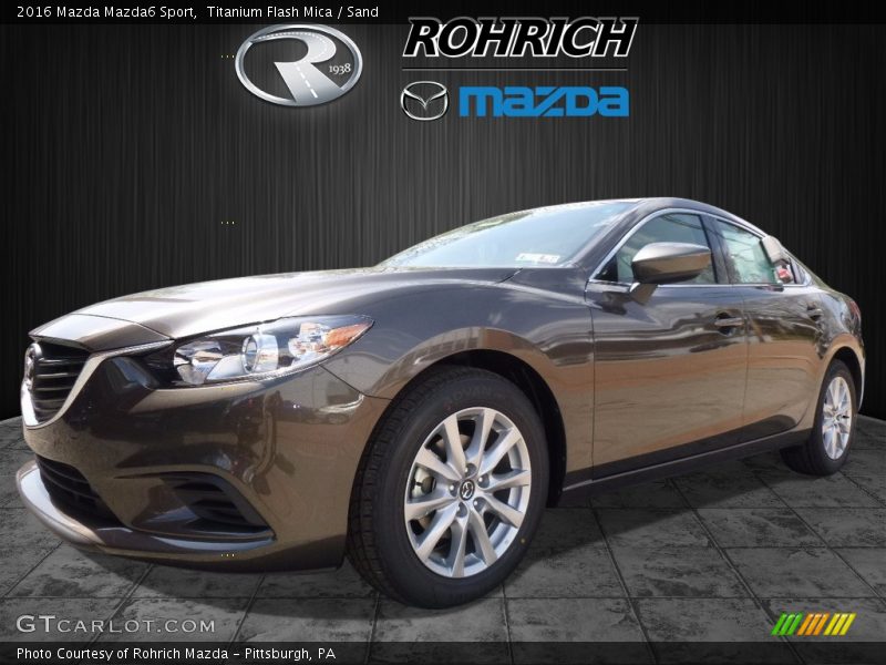 Titanium Flash Mica / Sand 2016 Mazda Mazda6 Sport