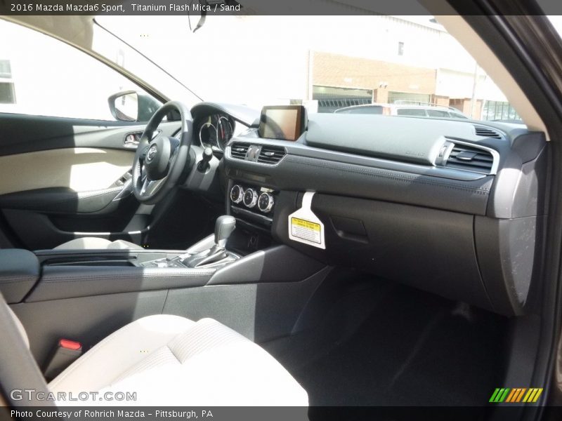 Titanium Flash Mica / Sand 2016 Mazda Mazda6 Sport
