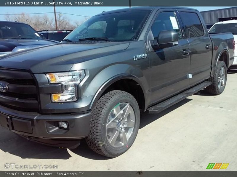 Magnetic / Black 2016 Ford F150 Lariat SuperCrew 4x4