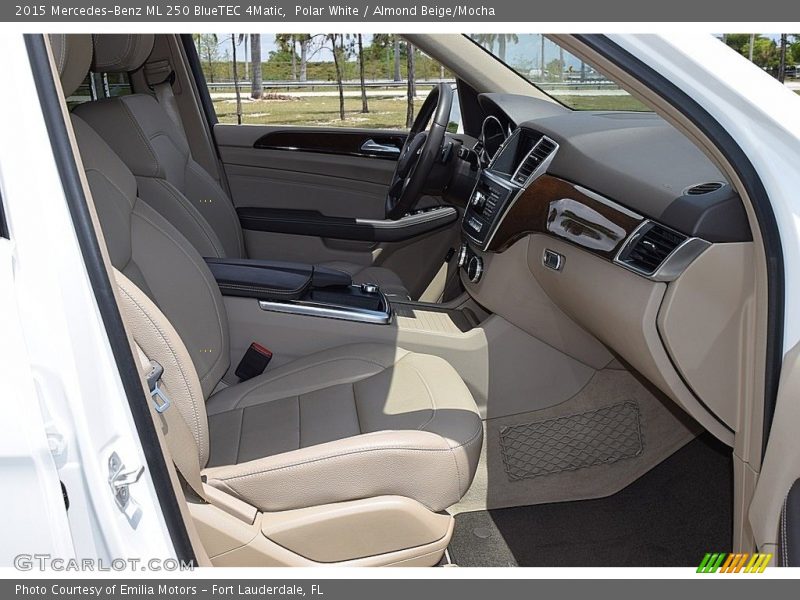 Polar White / Almond Beige/Mocha 2015 Mercedes-Benz ML 250 BlueTEC 4Matic