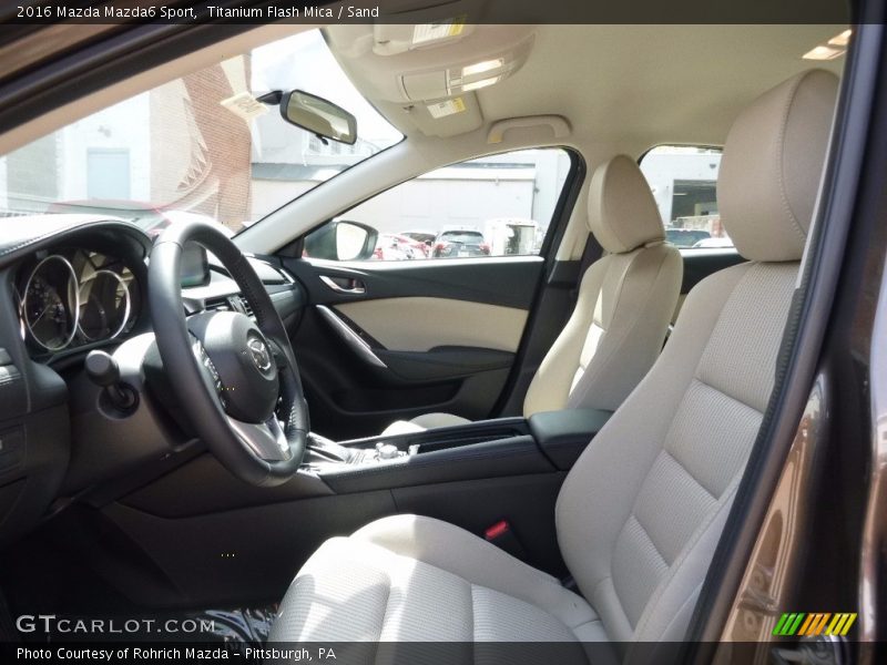 Titanium Flash Mica / Sand 2016 Mazda Mazda6 Sport