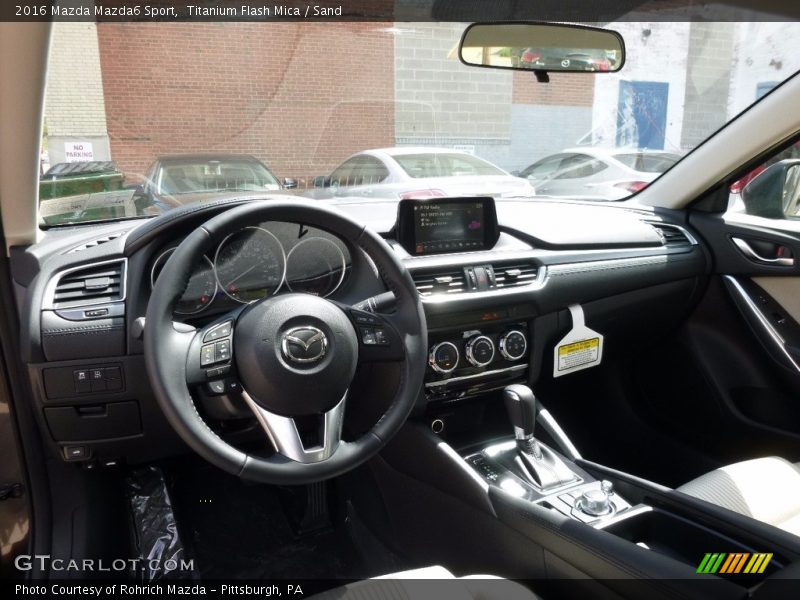 Titanium Flash Mica / Sand 2016 Mazda Mazda6 Sport