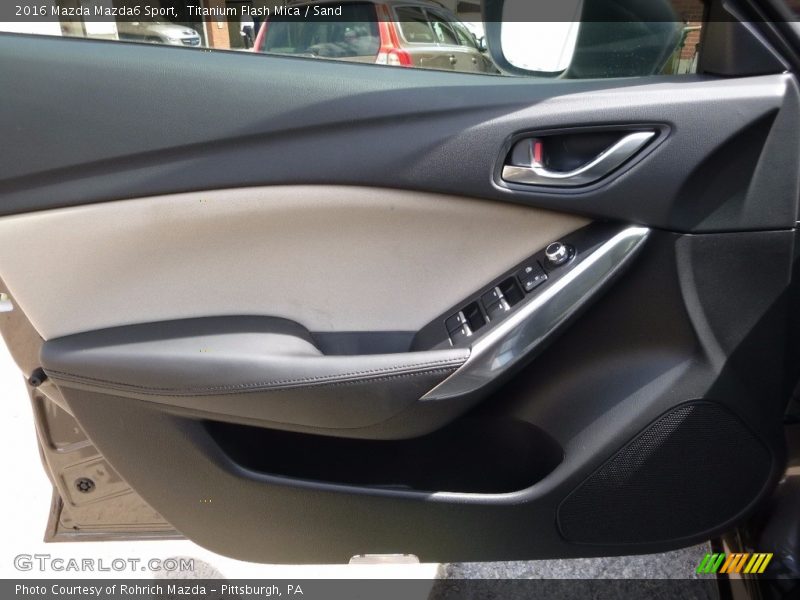 Titanium Flash Mica / Sand 2016 Mazda Mazda6 Sport