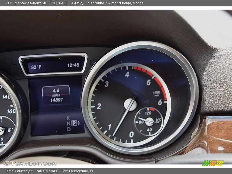 Polar White / Almond Beige/Mocha 2015 Mercedes-Benz ML 250 BlueTEC 4Matic