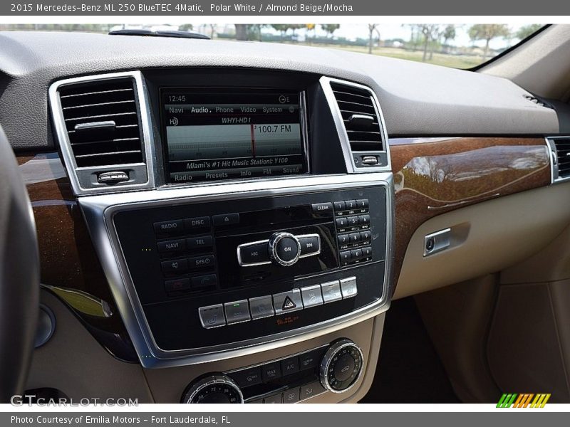 Polar White / Almond Beige/Mocha 2015 Mercedes-Benz ML 250 BlueTEC 4Matic
