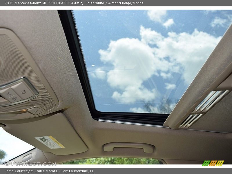 Polar White / Almond Beige/Mocha 2015 Mercedes-Benz ML 250 BlueTEC 4Matic
