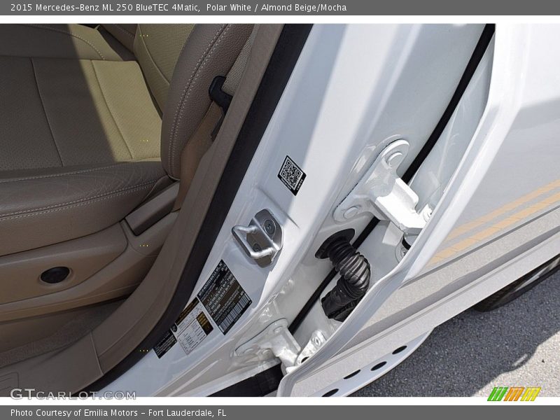 Polar White / Almond Beige/Mocha 2015 Mercedes-Benz ML 250 BlueTEC 4Matic