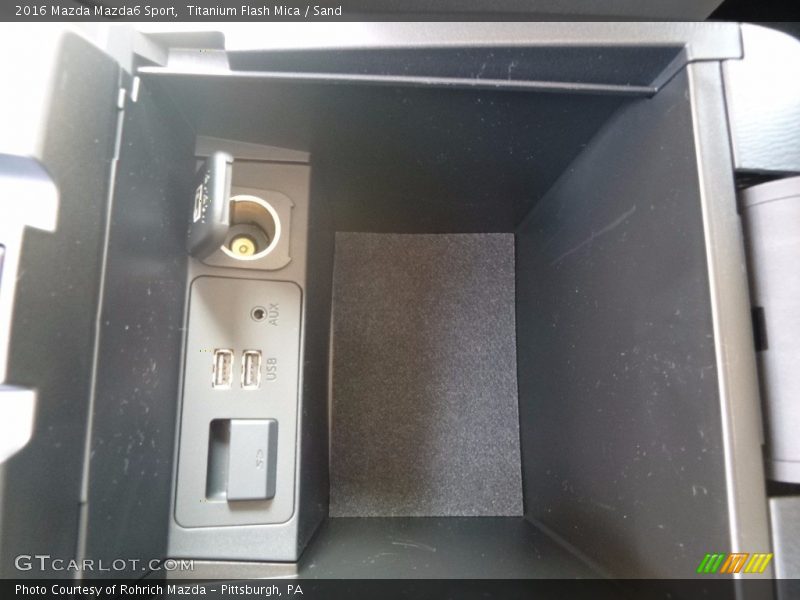 Titanium Flash Mica / Sand 2016 Mazda Mazda6 Sport