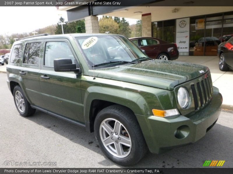 Jeep Green Metallic / Pastel Slate Gray 2007 Jeep Patriot Sport 4x4