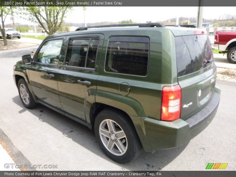 Jeep Green Metallic / Pastel Slate Gray 2007 Jeep Patriot Sport 4x4