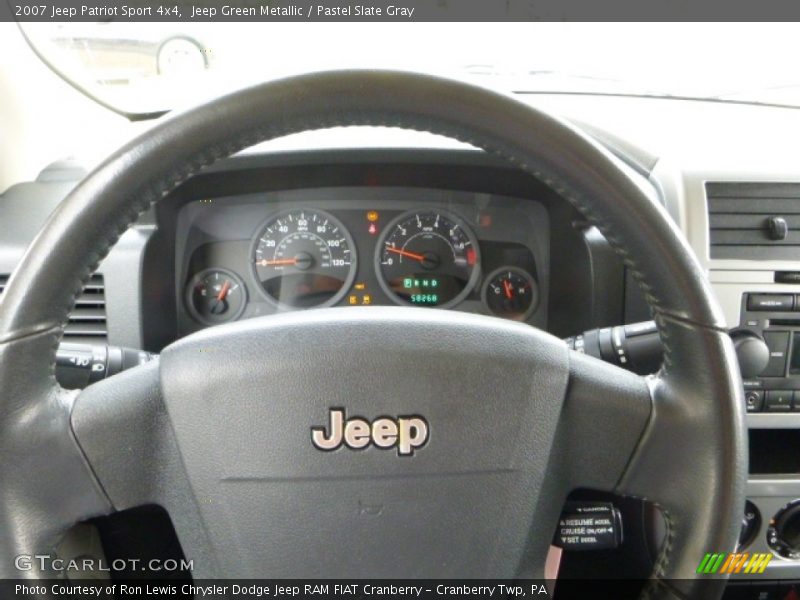 Jeep Green Metallic / Pastel Slate Gray 2007 Jeep Patriot Sport 4x4