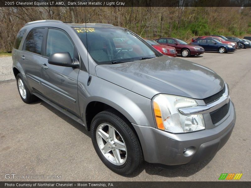 Dark Silver Metallic / Light Gray 2005 Chevrolet Equinox LT AWD