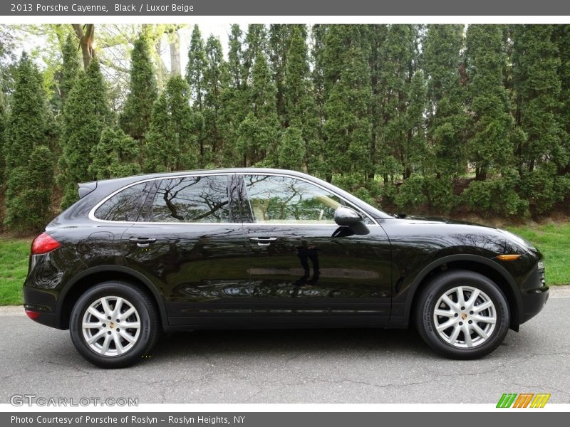 Black / Luxor Beige 2013 Porsche Cayenne