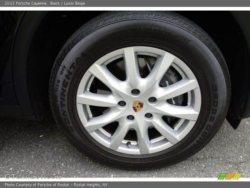 Black / Luxor Beige 2013 Porsche Cayenne