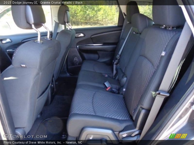 Granite Crystal Metallic / Black 2015 Dodge Journey SE