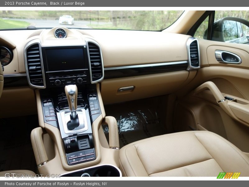 Black / Luxor Beige 2013 Porsche Cayenne