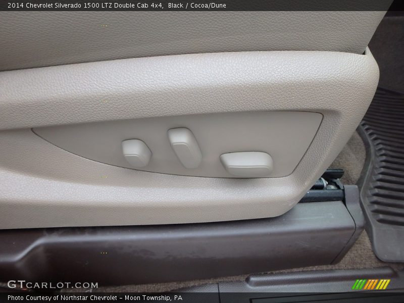 Black / Cocoa/Dune 2014 Chevrolet Silverado 1500 LTZ Double Cab 4x4
