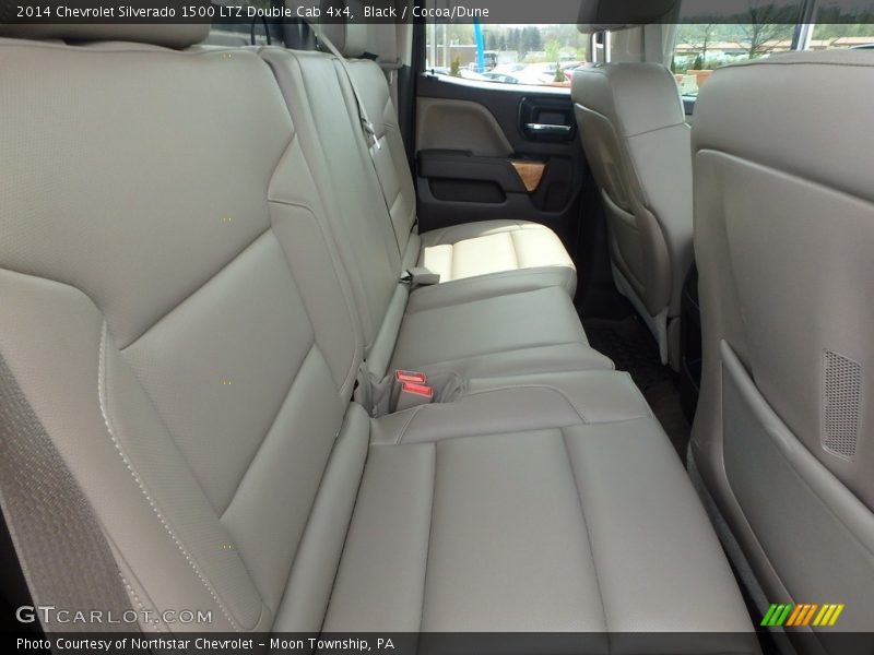 Black / Cocoa/Dune 2014 Chevrolet Silverado 1500 LTZ Double Cab 4x4