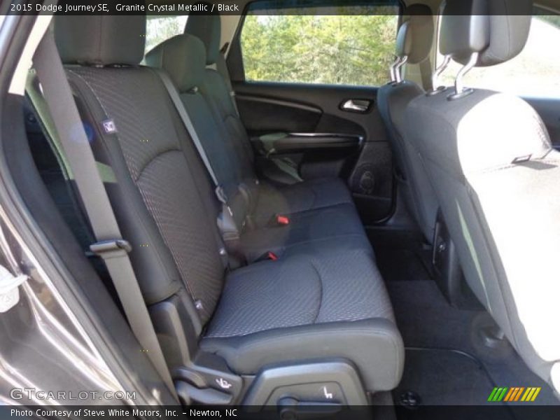 Granite Crystal Metallic / Black 2015 Dodge Journey SE