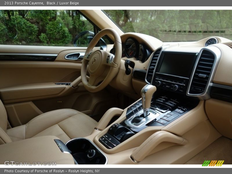 Black / Luxor Beige 2013 Porsche Cayenne