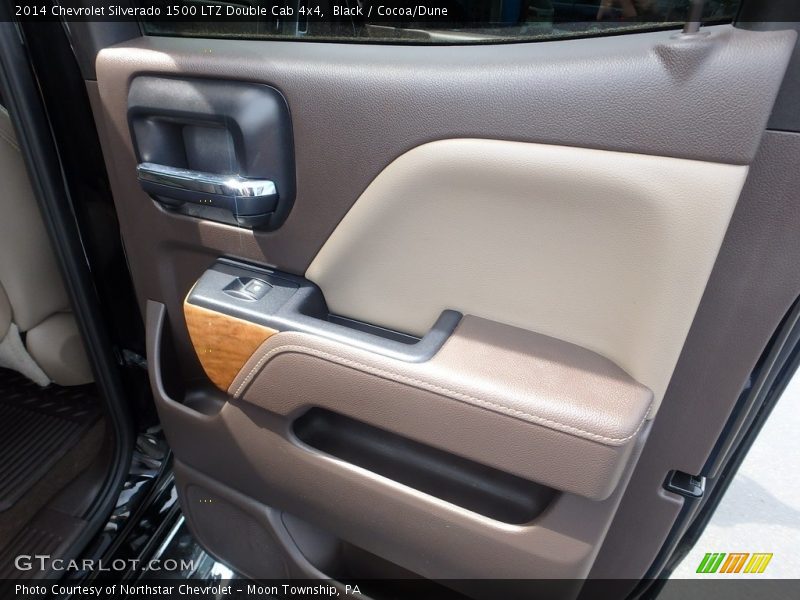 Black / Cocoa/Dune 2014 Chevrolet Silverado 1500 LTZ Double Cab 4x4