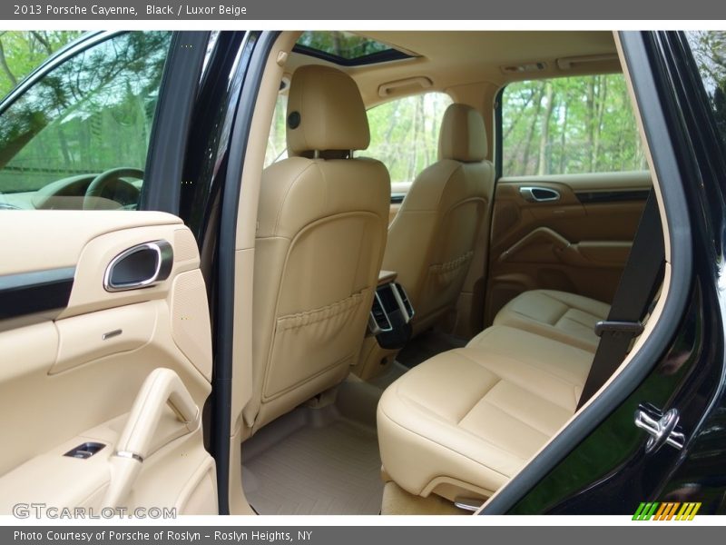 Black / Luxor Beige 2013 Porsche Cayenne