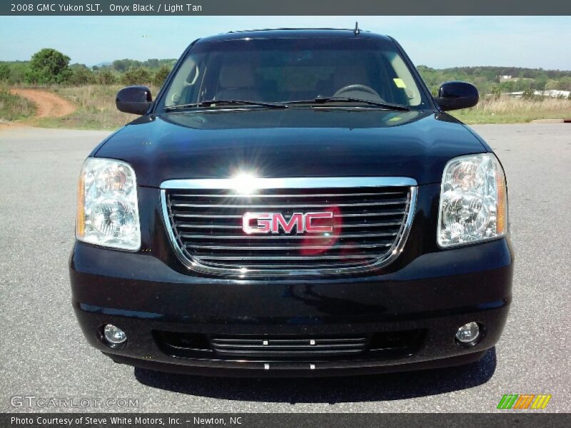 Onyx Black / Light Tan 2008 GMC Yukon SLT