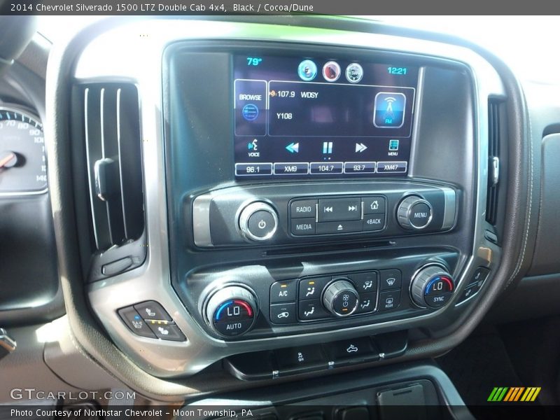 Black / Cocoa/Dune 2014 Chevrolet Silverado 1500 LTZ Double Cab 4x4
