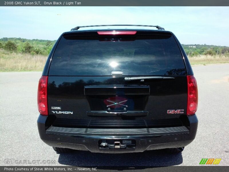 Onyx Black / Light Tan 2008 GMC Yukon SLT