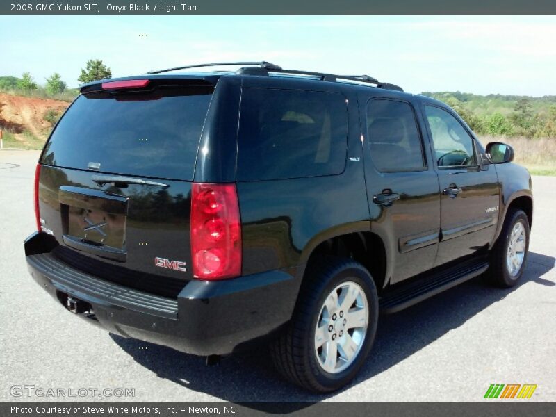 Onyx Black / Light Tan 2008 GMC Yukon SLT